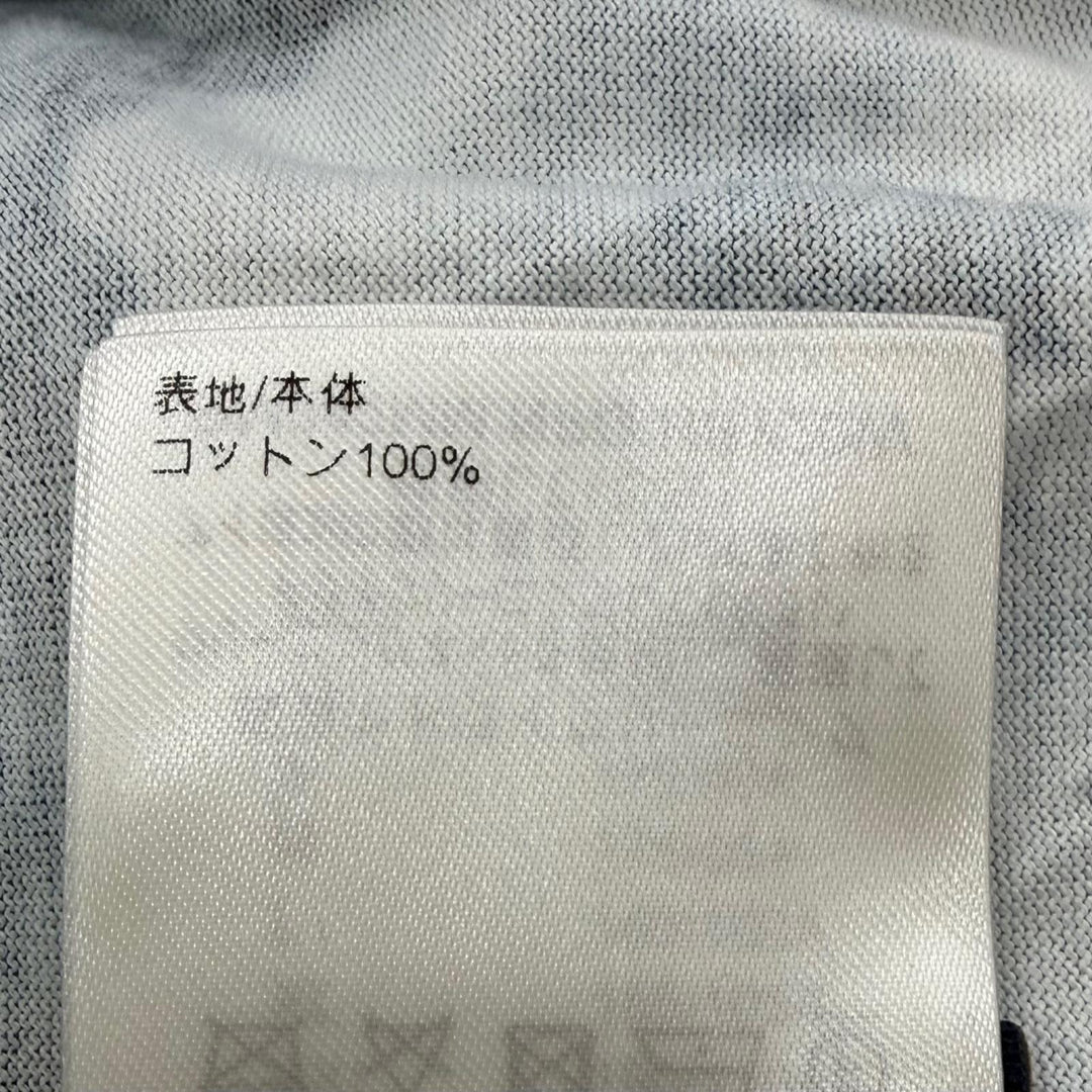 極美品▼LOUIS VUITTON ルイヴィトン 24AW サーフプリント ロゴ刺繍 クルーネック ショートスリーブ 半袖Ｔシャツ ブルー S 正規品 伊製