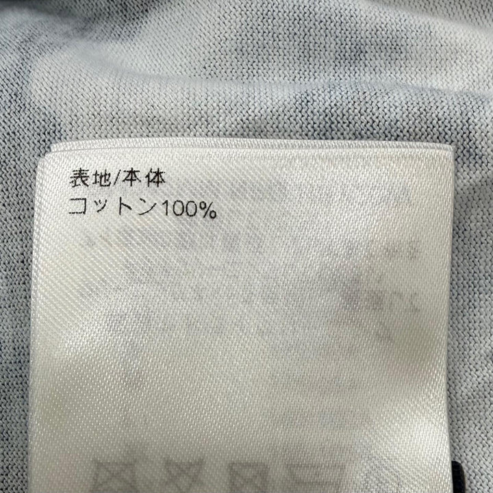極美品▼LOUIS VUITTON ルイヴィトン 24AW サーフプリント ロゴ刺繍 クルーネック ショートスリーブ 半袖Ｔシャツ ブルー S 正規品 伊製
