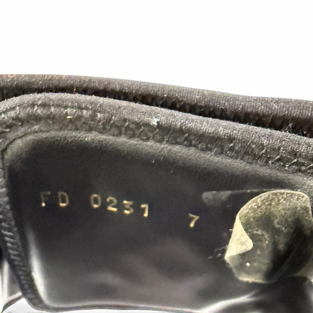 美品□LOUIS VUITTON NBA ルイヴィトン NBA 2021年製 レザー モノグラム スライドサンダル ブラック 7 イタリア製 メンズ 箱・保存袋付き