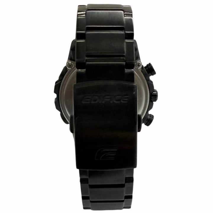 極美品□CASIO EDIFICE カシオ エディフィス EFS-S640YDC-1AJF SOSPENSIONE ソーラークロノグラフ カーボン メタルバンド 腕時計 黒