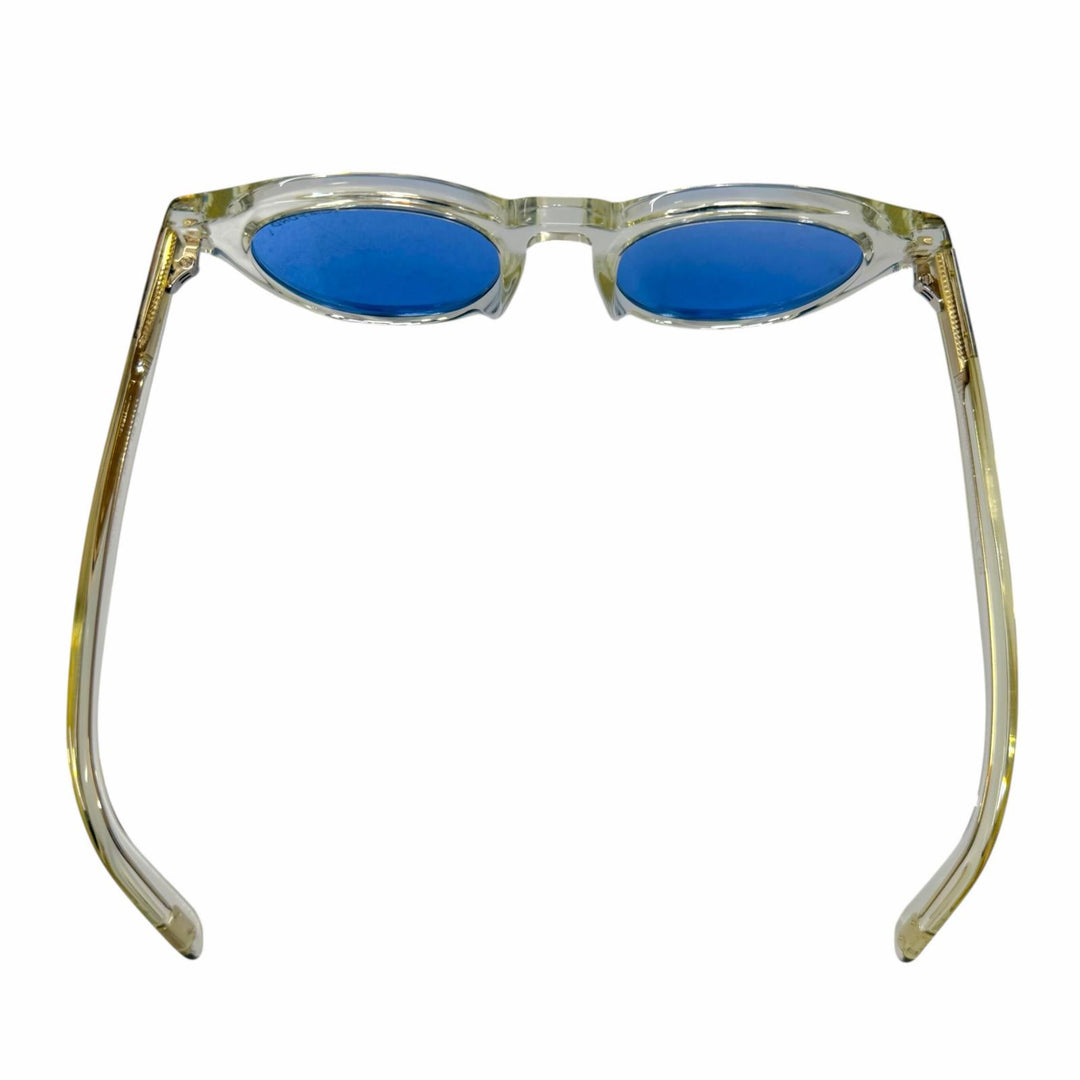 美品▼TOM FORD トムフォード TF1123-D ボストン アイウェア サングラス クリア ゴールド 49□21-145 デモレンズ イタリア製 メンズ
