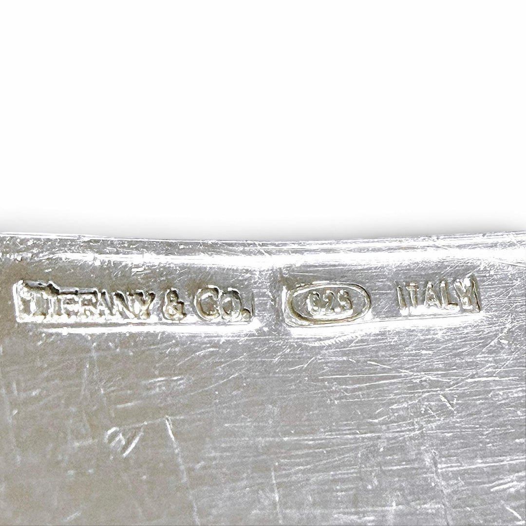 美品▼TIFFANY&amp;Co. ティファニー ヴィンテージ IDプレート 喜平 925 ブレスレット シルバー イタリア製 重量51.43g メンズ レディース