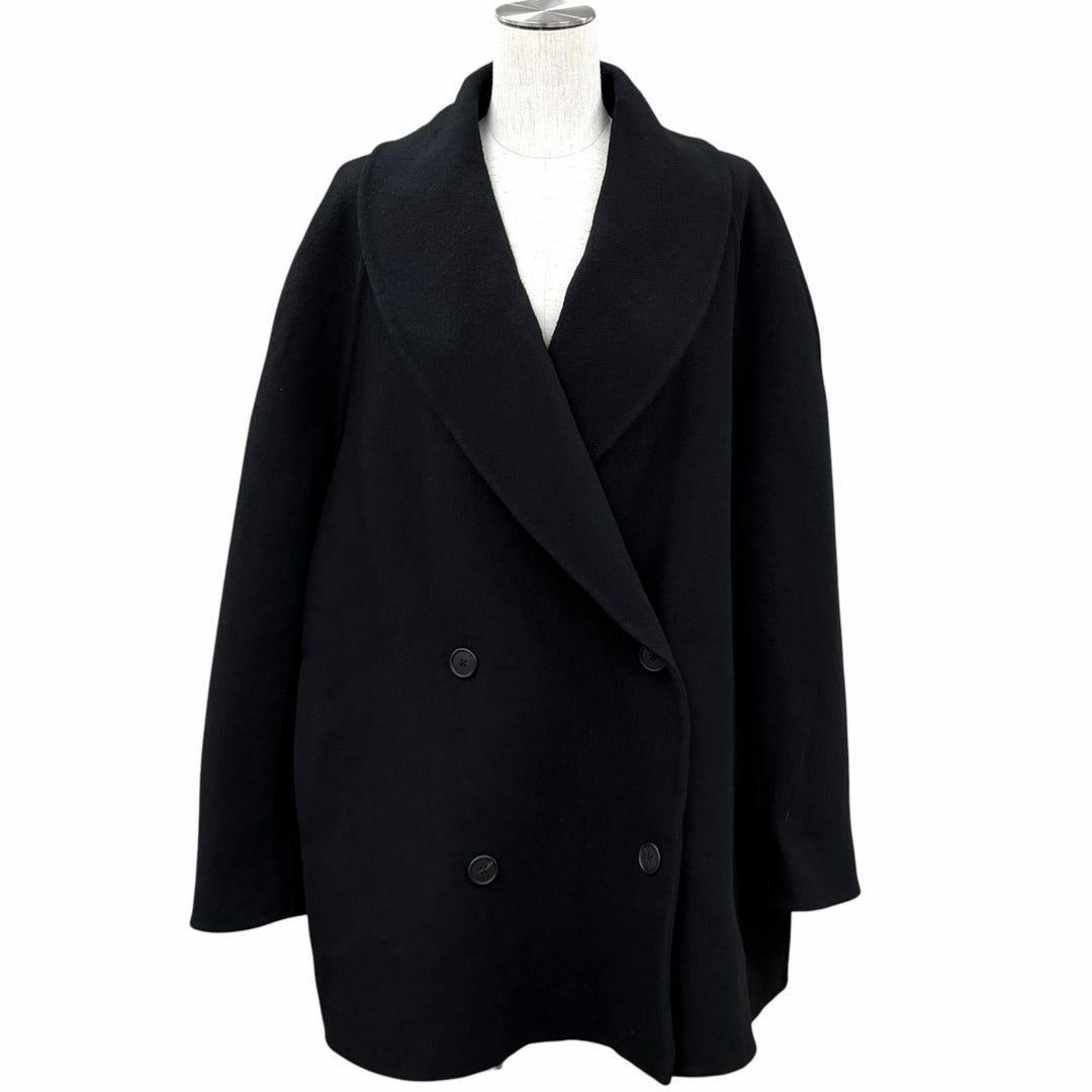 極美品★THE ROW ザロウ 5887-W1439 POLLI JACKET ポリ ジャケット ウール カシミヤ混 オーバーサイズ ショールカラー XS 正規品