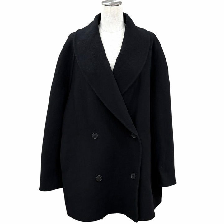 極美品★THE ROW ザロウ 5887-W1439 POLLI JACKET ポリ ジャケット ウール カシミヤ混 オーバーサイズ ショールカラー XS 正規品