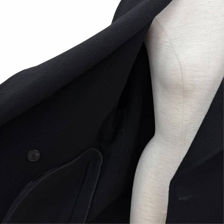 極美品★THE ROW ザロウ 5887-W1439 POLLI JACKET ポリ ジャケット ウール カシミヤ混 オーバーサイズ ショールカラー XS 正規品
