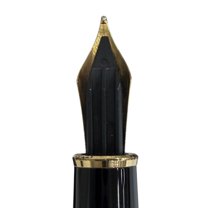 良品▼MONTBLANC モンブラン ヴィンテージ マイスターシュテュック ソリテージ ドゥエ 925 18K Mニブ ホワイトスター 万年筆 重量25.77g