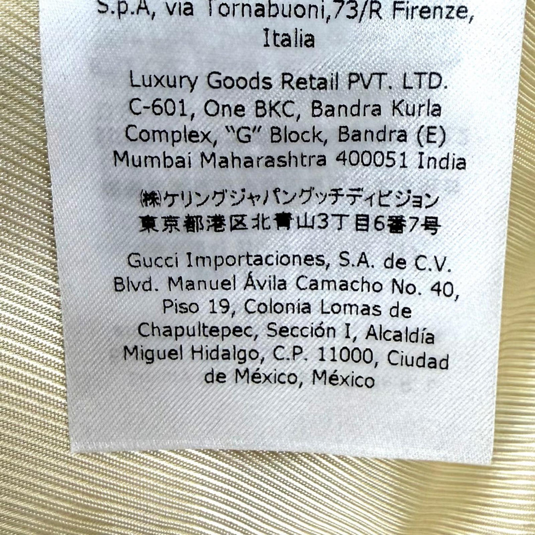 未使用品★GUCCI グッチ 652261 ブロックチェック リボンツイード ショートスリーブ ジャケット ブラック アイボリー IT 40 正規品