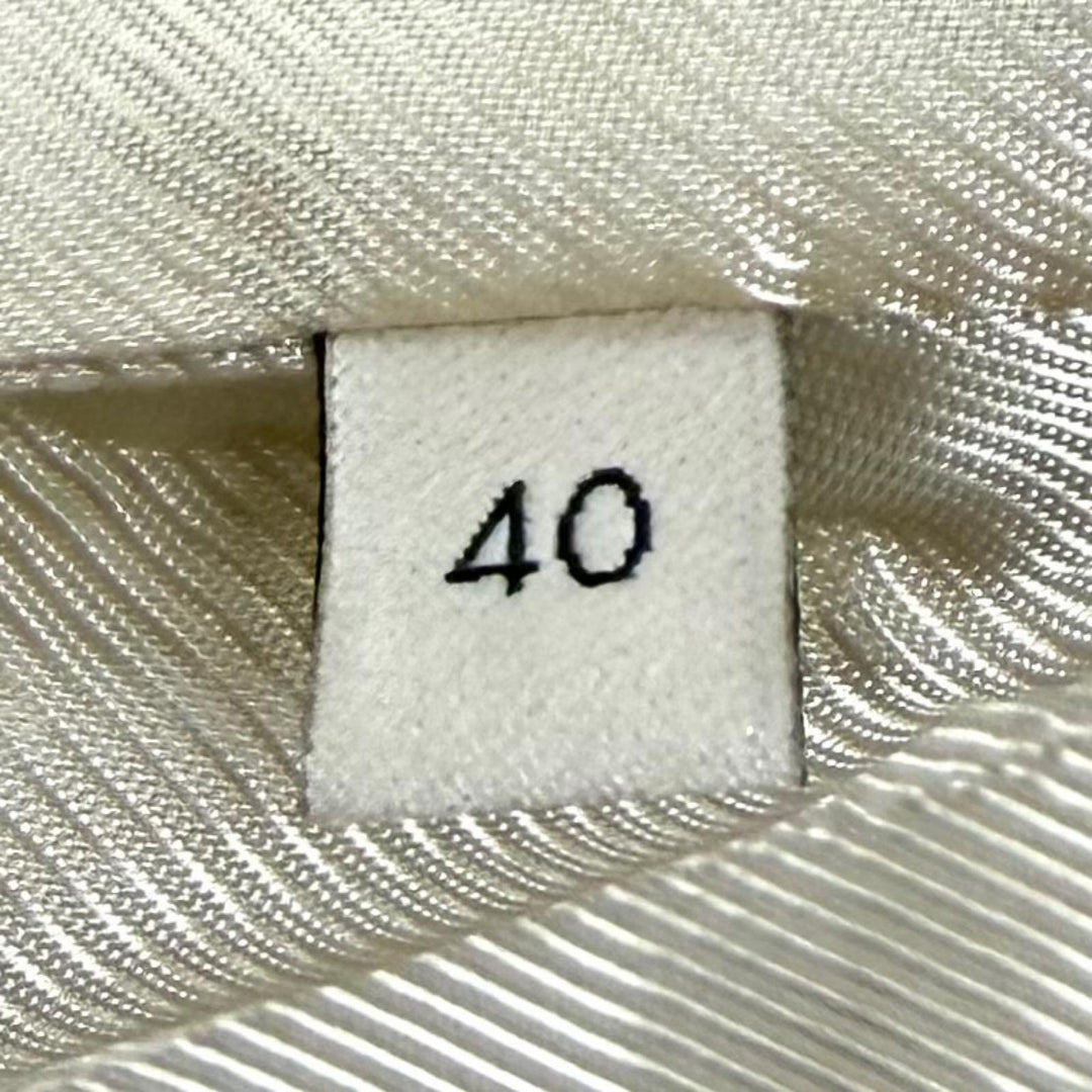 未使用品★GUCCI グッチ 652261 ブロックチェック リボンツイード ショートスリーブ ジャケット ブラック アイボリー IT 40 正規品