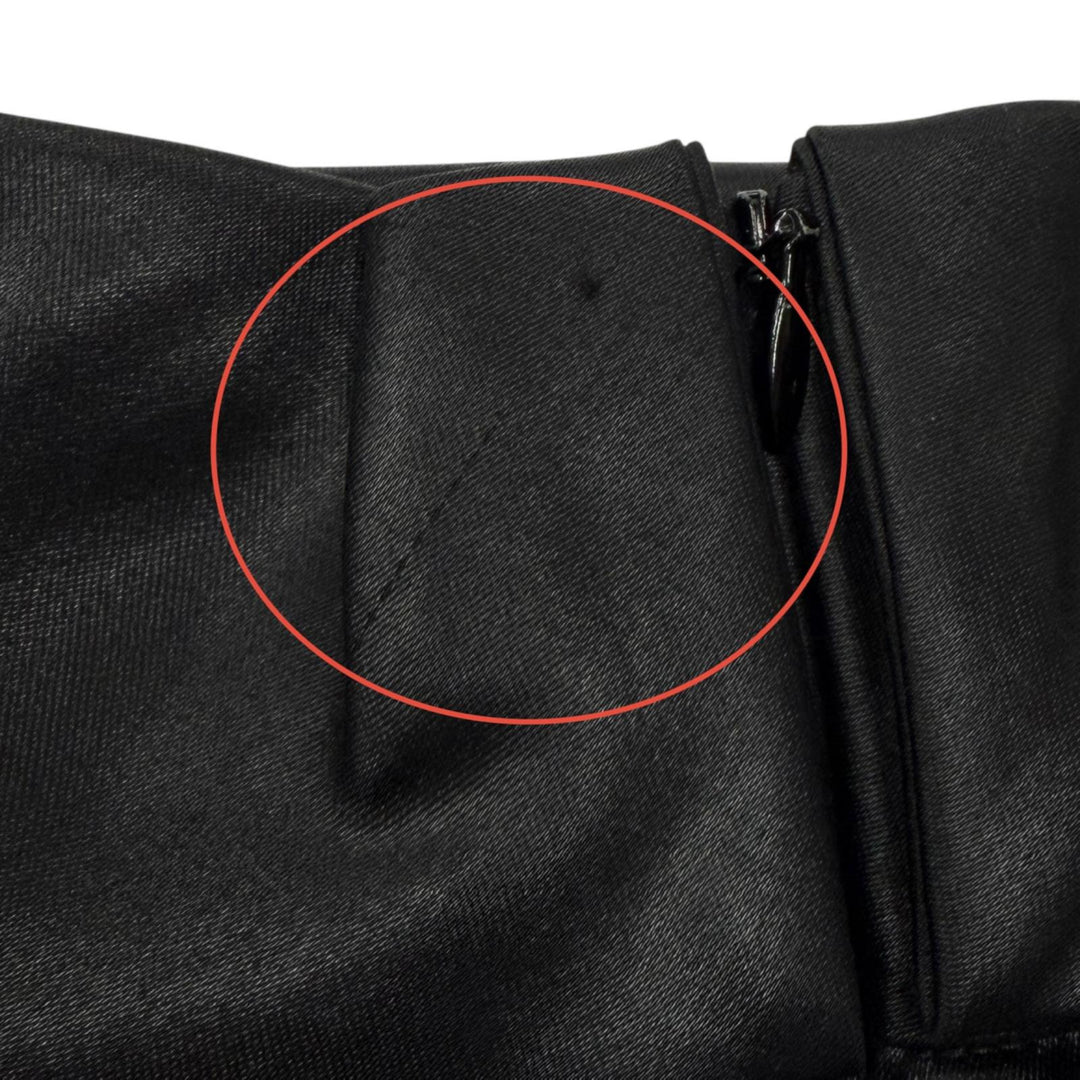 未使用品★CELINE セリーヌ 2 6BU8/217A フィービー期 ハイネック 長袖 ロングワンピース ブラック FR 40 フランス製 正規品 レディース