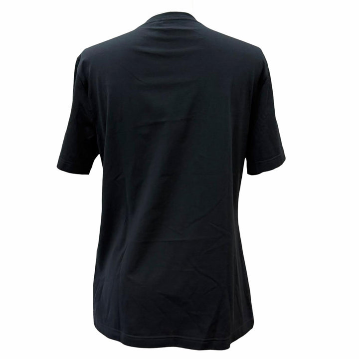 極美品★DIOR ディオール 26SS 653T13A4M21 フィット Tシャツ コットン100% グログランリボン 半袖 ブラック シルバー金具 M 伊製 正規品