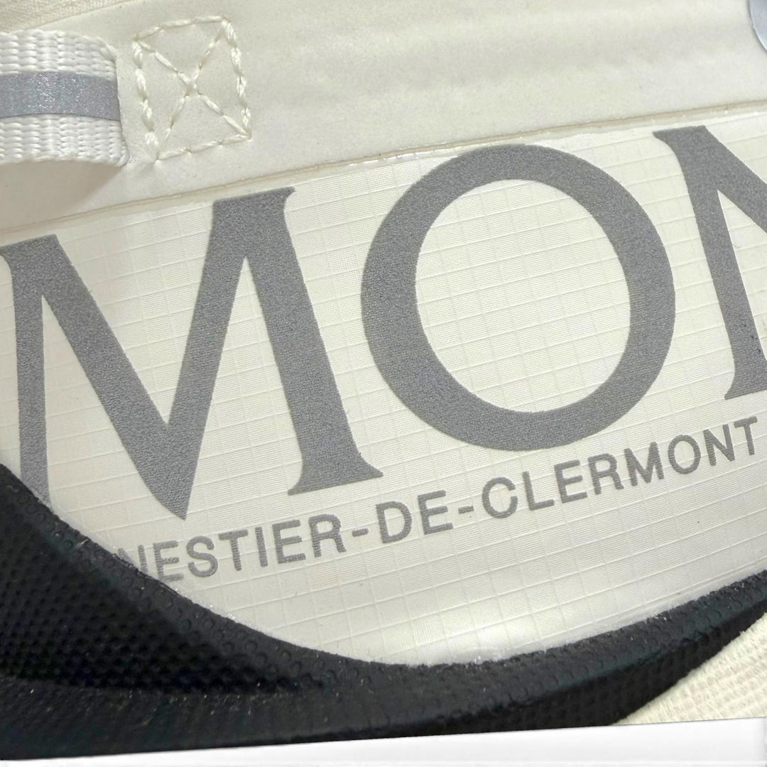 未使用品▼MONCLER モンクレール Trailgrip Lite2 ファブリック レースアップ ローカットスニーカー ホワイト 43 メンズ 箱・保存袋付き