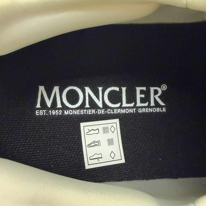 未使用品▼MONCLER モンクレール Trailgrip Lite2 ファブリック レースアップ ローカットスニーカー ホワイト 43 メンズ 箱・保存袋付き