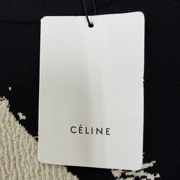 未使用品☆CELINE セリーヌ 2 3Y10/5325 コットン フィービー期 ノースリーブ ワンピース マルチカラー S イタリア製 正規品 レディース
