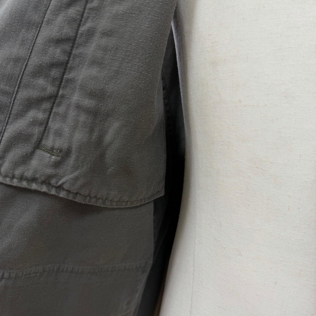 極美品▼Maison Margiela 10 メゾンマルジェラ10 2000SS 希少 アーティザナル 再構築 ミリタリー ベスト カーキ M 仏製 正規品 メンズ