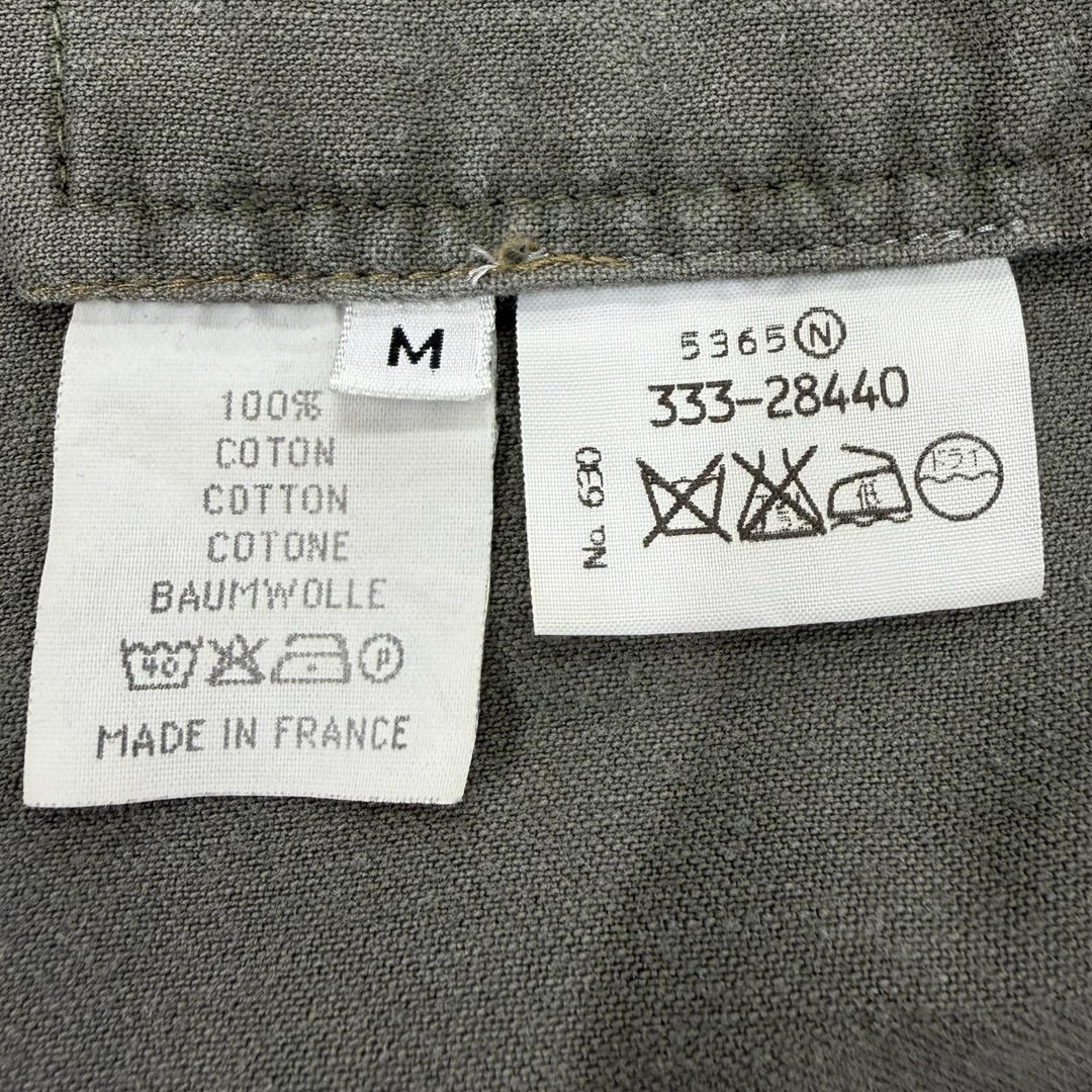 極美品▼Maison Margiela 10 メゾンマルジェラ10 2000SS 希少 アーティザナル 再構築 ミリタリー ベスト カーキ M 仏製 正規品 メンズ