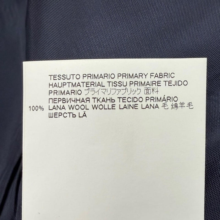 極美品▼Maison Margiela 14 メゾンマルジェラ14 S30BN0487 ウール100% 比翼仕立て シングル ノーカラー テーラードジャケット 46 正規品