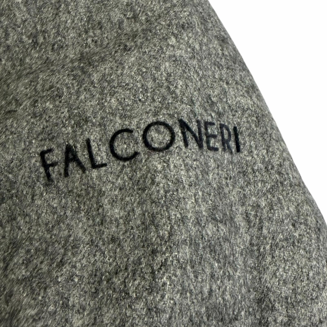 極美品□Falconeri ファルコネーリ UCL0215/9108 シルク カシミヤ リバーシブル ダウンジャケット IT 50 伊製 正規品 定価309650円