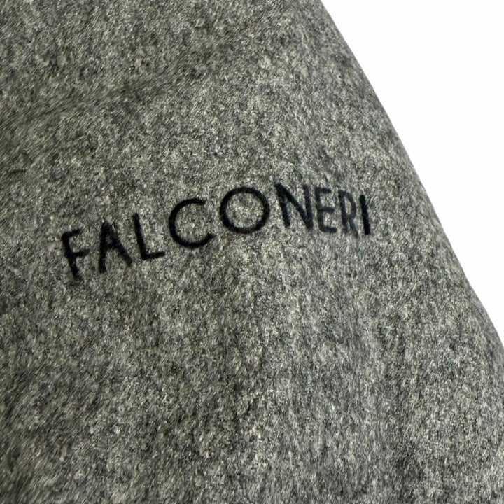 極美品□Falconeri ファルコネーリ UCL0215/9108 シルク カシミヤ リバーシブル ダウンジャケット IT 50 伊製 正規品 定価309650円