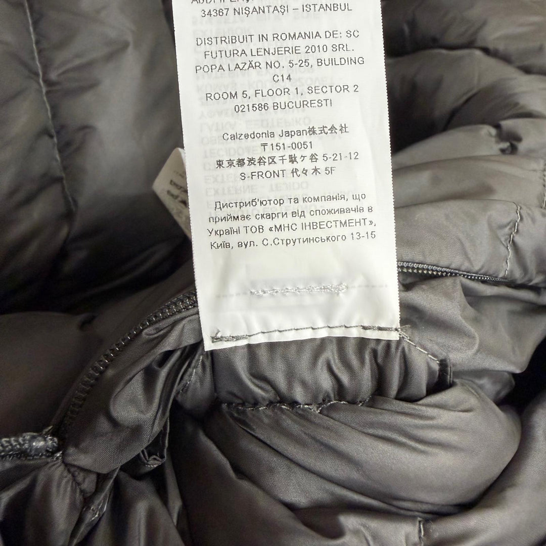 極美品□Falconeri ファルコネーリ UCL0215/9108 シルク カシミヤ リバーシブル ダウンジャケット IT 50 伊製 正規品 定価309650円