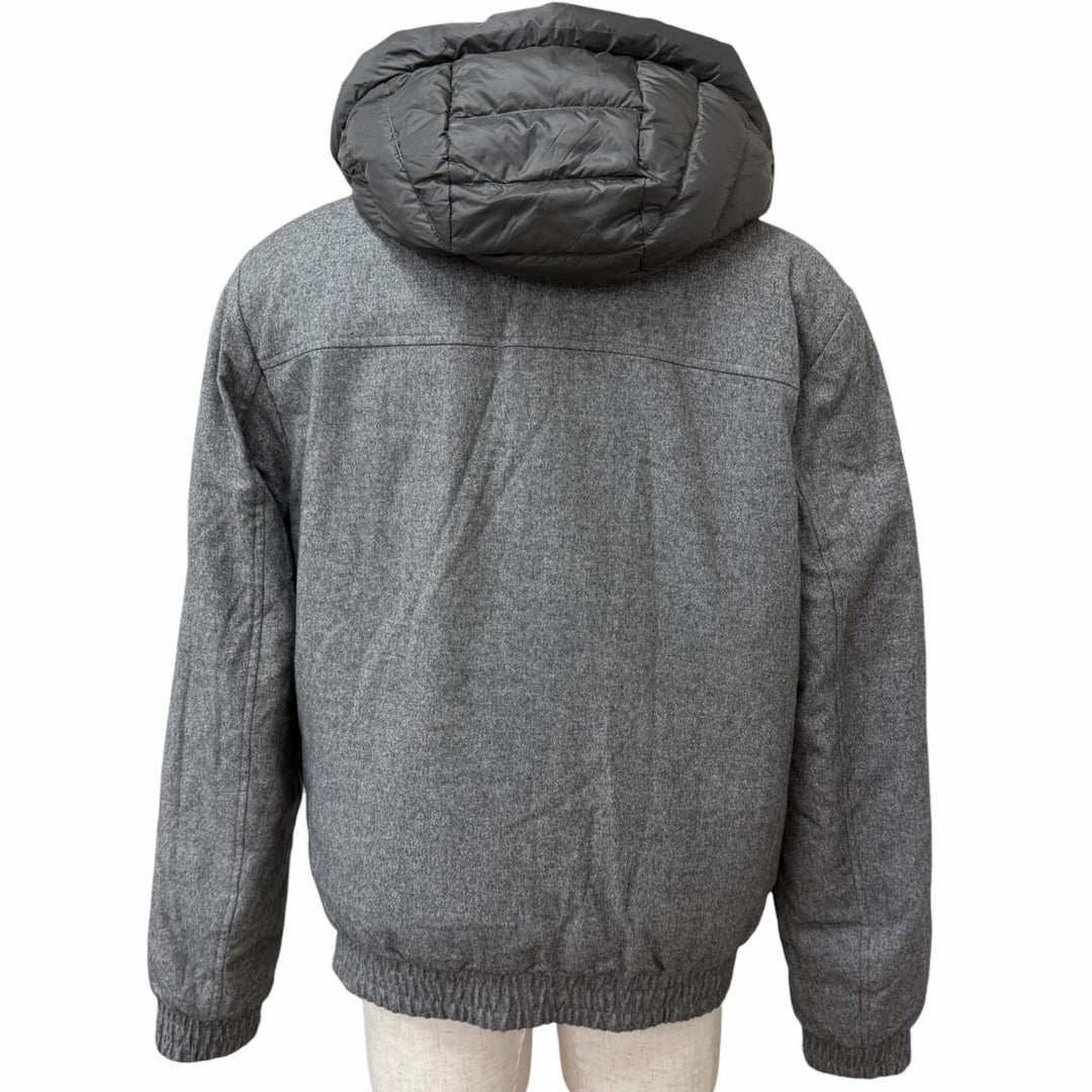 極美品□Falconeri ファルコネーリ UCL0215/9108 シルク カシミヤ リバーシブル ダウンジャケット IT 50 伊製 正規品 定価309650円