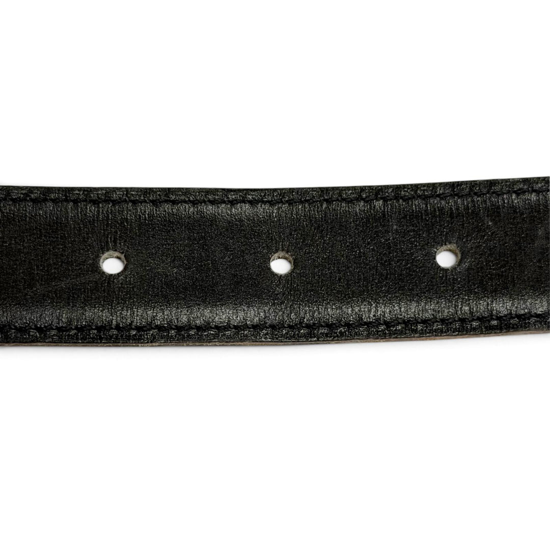 良品△HERMES エルメス ヴィンテージ 1999年製 ゴールド金具 マルジェラ期 コンスタンス リバーシブル レザー ベルト 75 □C刻印 仏製