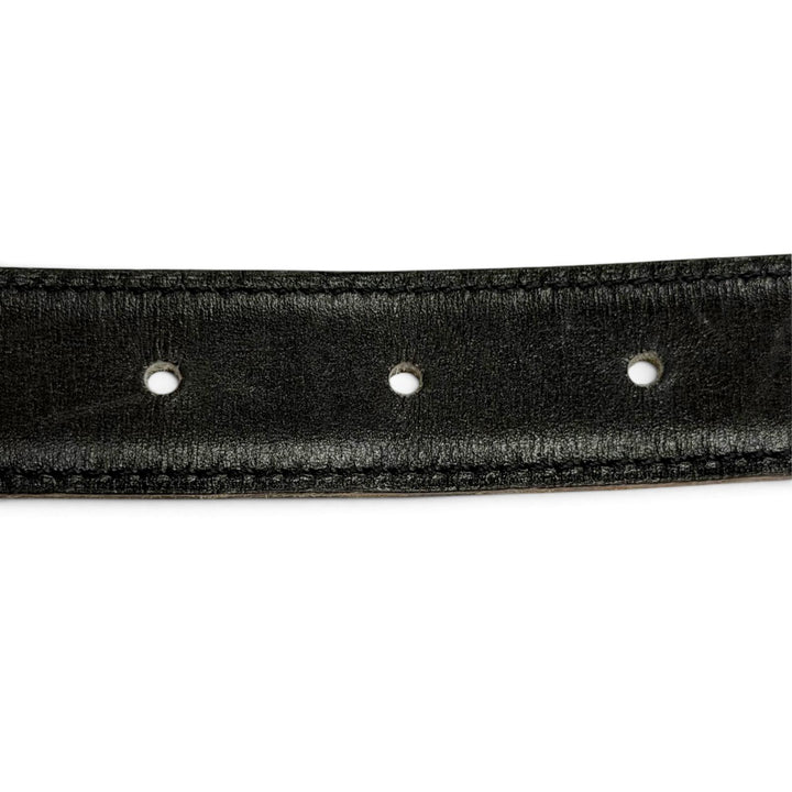 良品△HERMES エルメス ヴィンテージ 1999年製 ゴールド金具 マルジェラ期 コンスタンス リバーシブル レザー ベルト 75 □C刻印 仏製