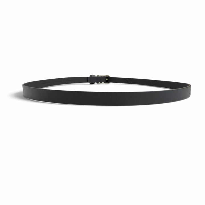 極美品△Christian Dior クリスチャンディオール 4254PLXXYH03E アトリエ ロゴ レザー ベルト ブラック シルバー金具 90 伊製 レディース