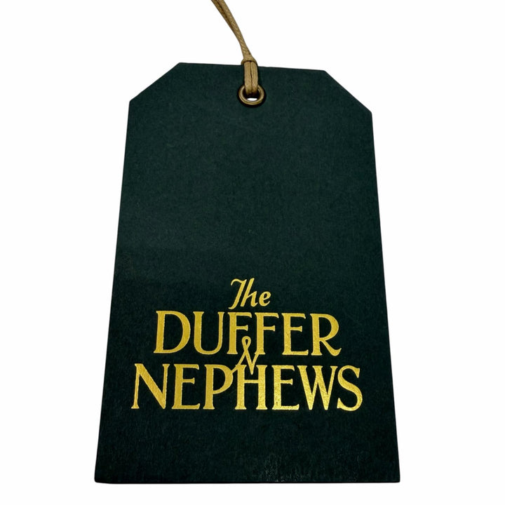 未使用品▼The DUFFER N NEPHEWS ザ ダファーアンドネフューズ 羊革 クロコ型押し ブルゾン ラムレザージャケット L 正規品 定価121000円