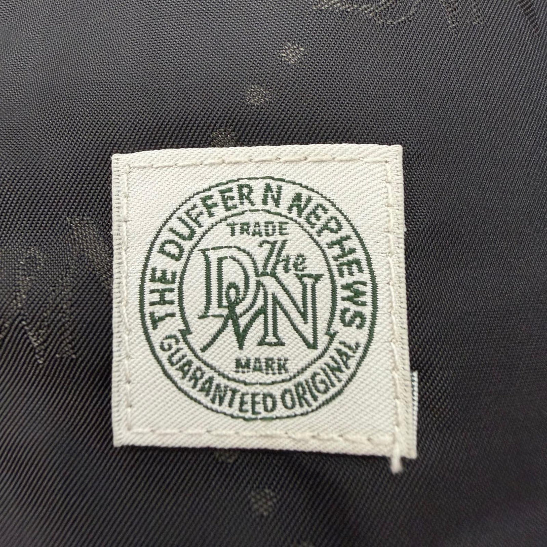 未使用品▼The DUFFER N NEPHEWS ザ ダファーアンドネフューズ 羊革 クロコ型押し ブルゾン ラムレザージャケット L 正規品 定価121000円