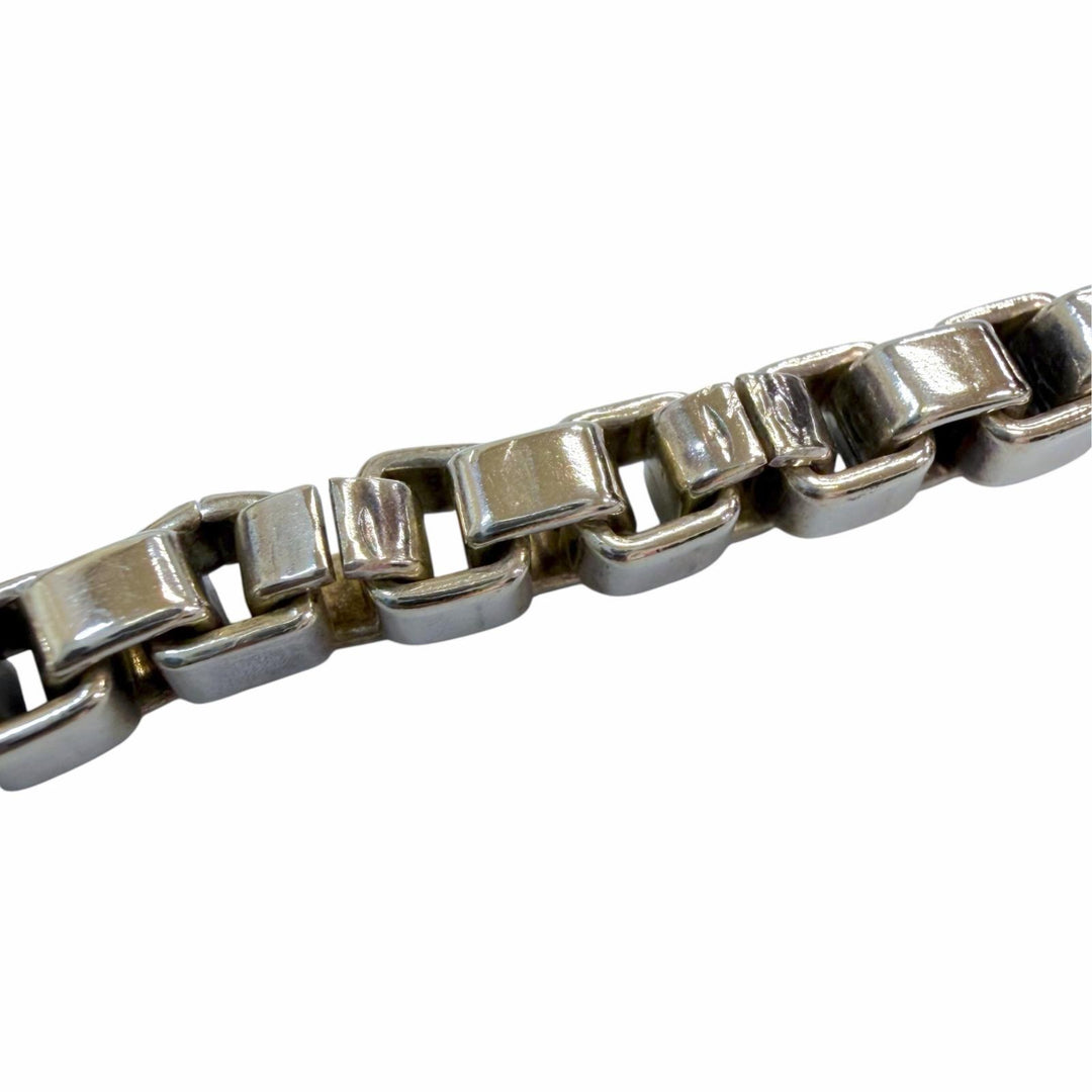 美品▼TIFFANY&amp;Co. ティファニー ベネチアン 925 チェーン ネックレス シルバー 重量37.0g メンズ レディース アクセサリー