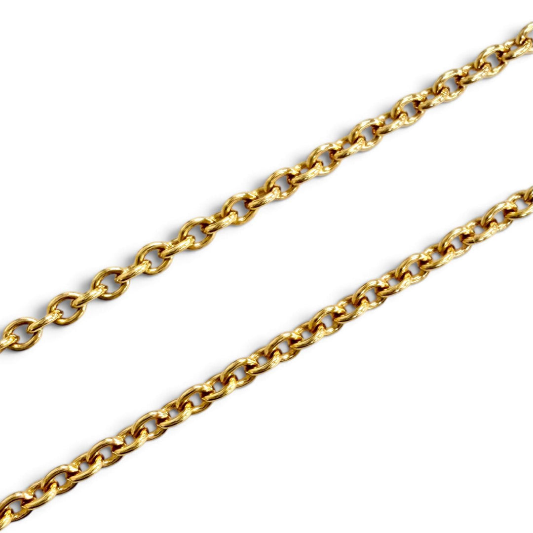 極美品△Christian Dior クリスチャンディオール MIM95001 ミミウィ 1Pダイヤモンド ネックレス アクセサリー 750(YG) K18 重量2.7g