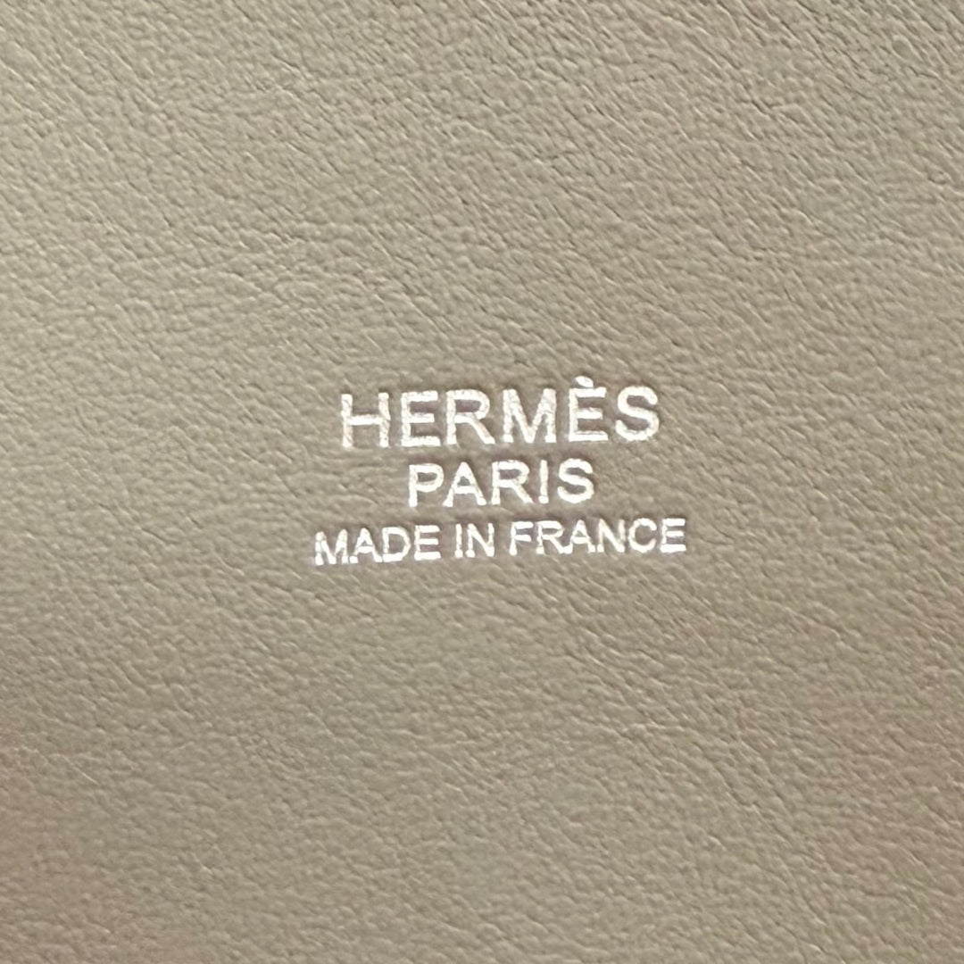 極美品△HERMES エルメス ボリード 31 トリヨンクレマンス エタン シルバー金具 ハンドバッグ Y刻 フランス製 レディース 箱・保存袋付き