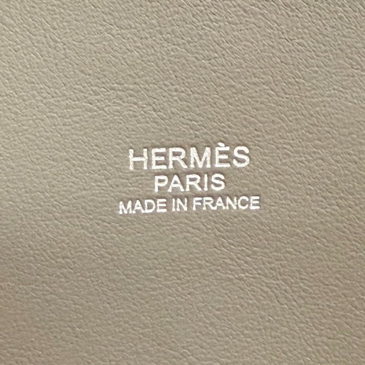 極美品△HERMES エルメス ボリード 31 トリヨンクレマンス エタン シルバー金具 ハンドバッグ Y刻 フランス製 レディース 箱・保存袋付き