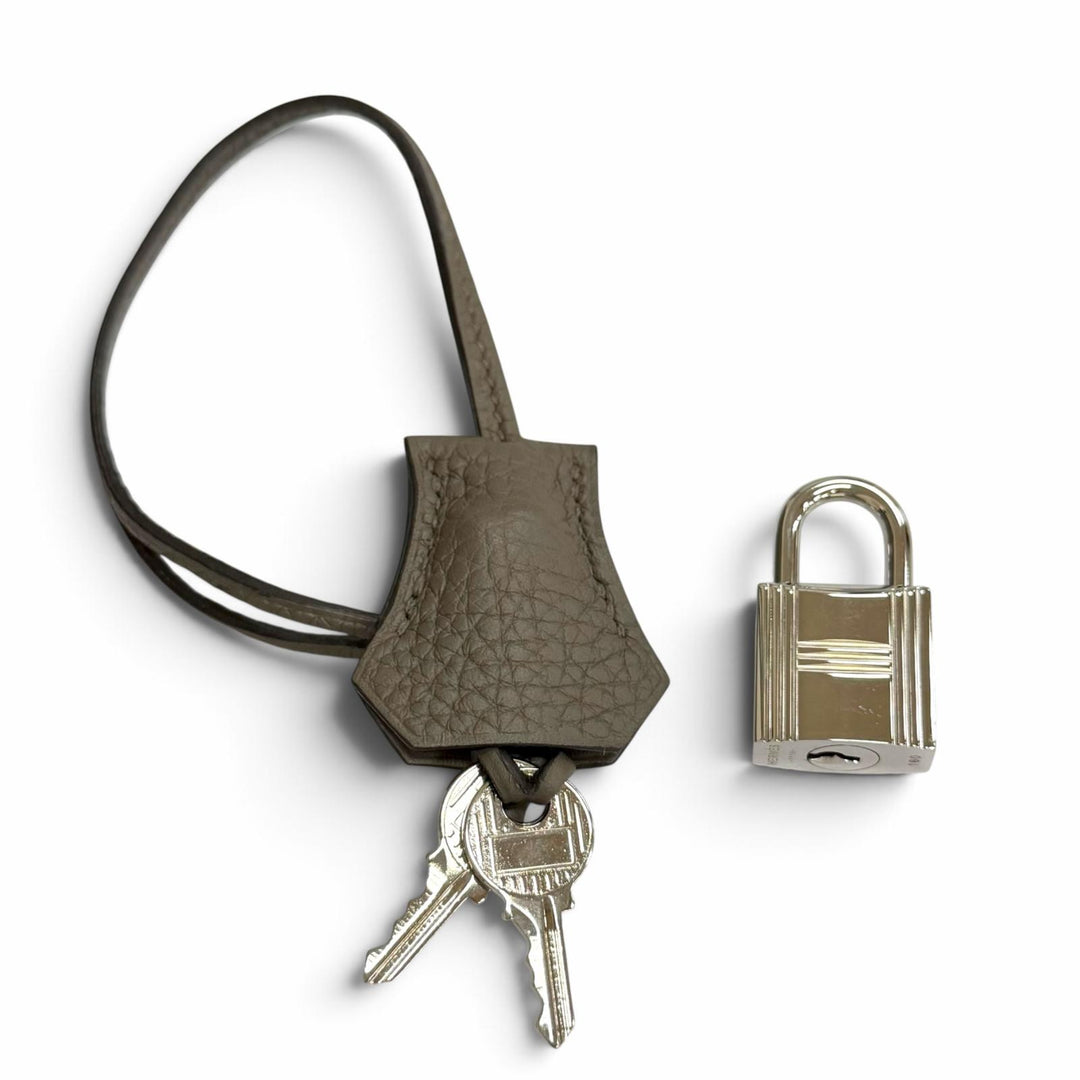 極美品△HERMES エルメス ボリード 31 トリヨンクレマンス エタン シルバー金具 ハンドバッグ Y刻 フランス製 レディース 箱・保存袋付き
