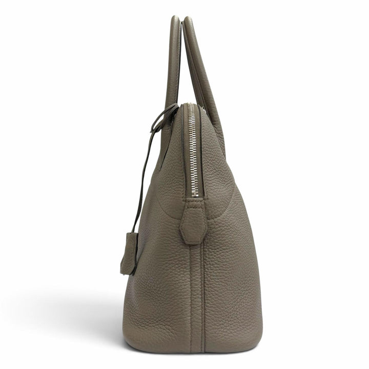 極美品△HERMES エルメス ボリード 31 トリヨンクレマンス エタン シルバー金具 ハンドバッグ Y刻 フランス製 レディース 箱・保存袋付き