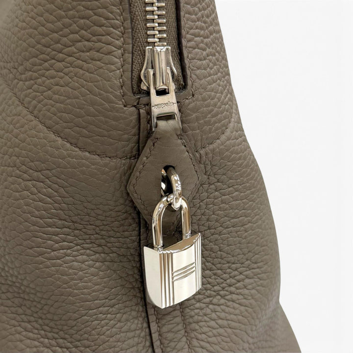 極美品△HERMES エルメス ボリード 31 トリヨンクレマンス エタン シルバー金具 ハンドバッグ Y刻 フランス製 レディース 箱・保存袋付き