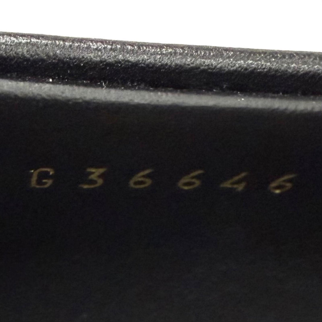極美品★CHANEL シャネル G36646 マトラッセ ココマーク ターンロック レザー ローファー ブラック ゴールド金具 38 伊製 箱・保存袋付き