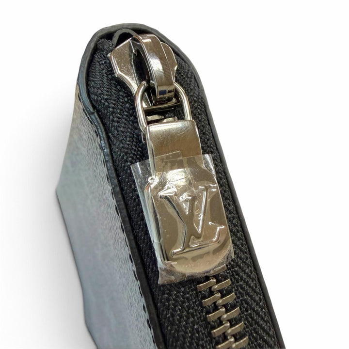 極美品▼LOUIS VUITTON ルイヴィトン M62295 LV モノグラム エクリプス ジッピー ウォレット ヴェルティカル レザー RFID確認済 長財布