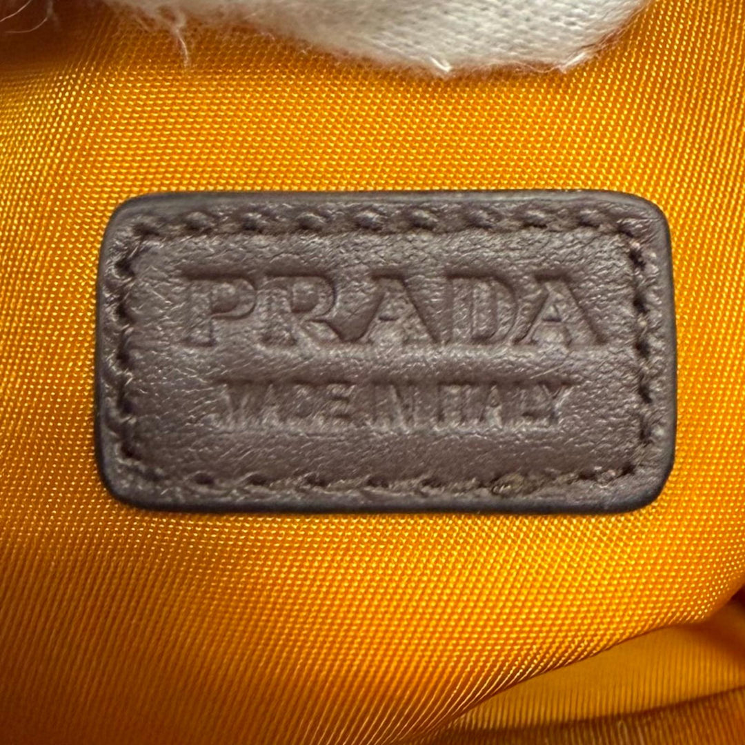 極美品▼PRADA プラダ 2ZT079 スピードロック ナイロン レザー Re-Nylon トライアングルロゴ フォンポーチ ショルダーバッグ 箱付き