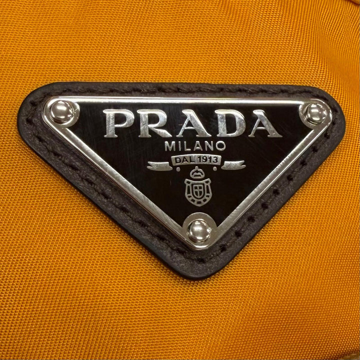 極美品▼PRADA プラダ 2ZT079 スピードロック ナイロン レザー Re-Nylon トライアングルロゴ フォンポーチ ショルダーバッグ 箱付き