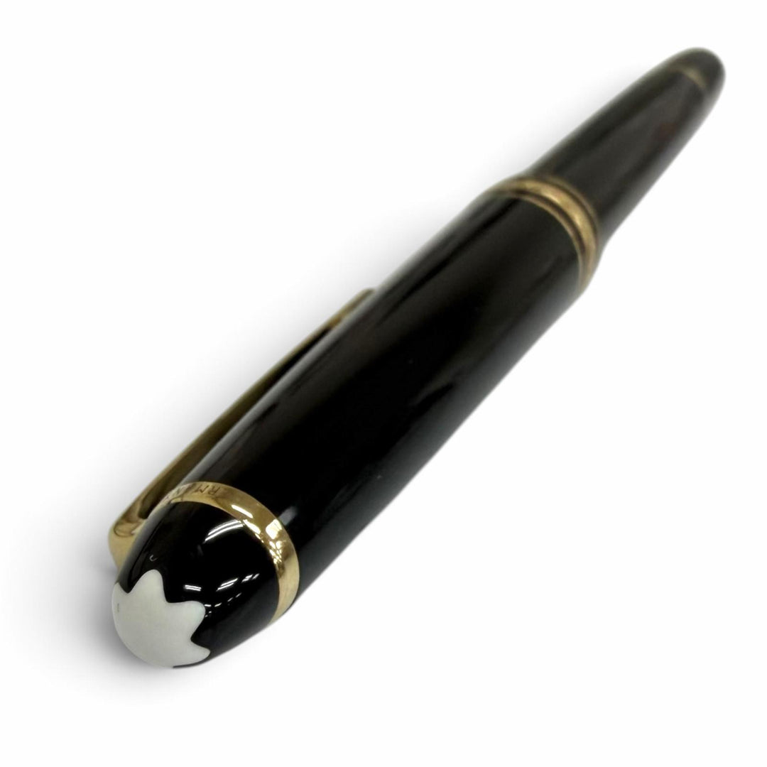 極美品□MONTBLANC モンブラン マイスターシュテュック クラシック ローラーボール ボールペン ブラック ゴールド ドイツ製 メンズ