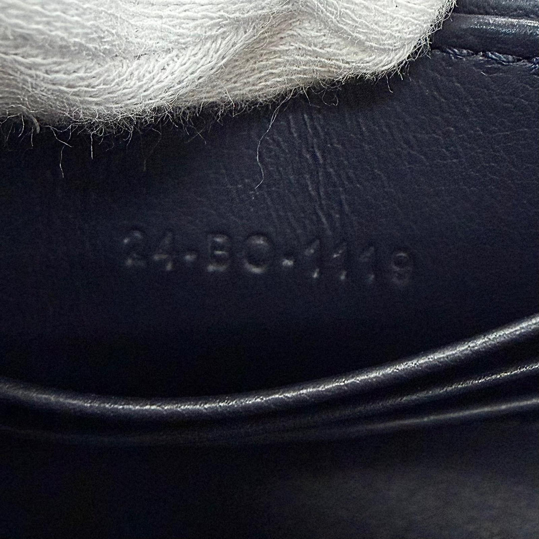 美品▼DIOR RIMOWA ディオールオム リモワ 2DRCA295YWT パーソナル アルミニウム レザー ショルダーバッグ ブルー ネイビー ドイツ製
