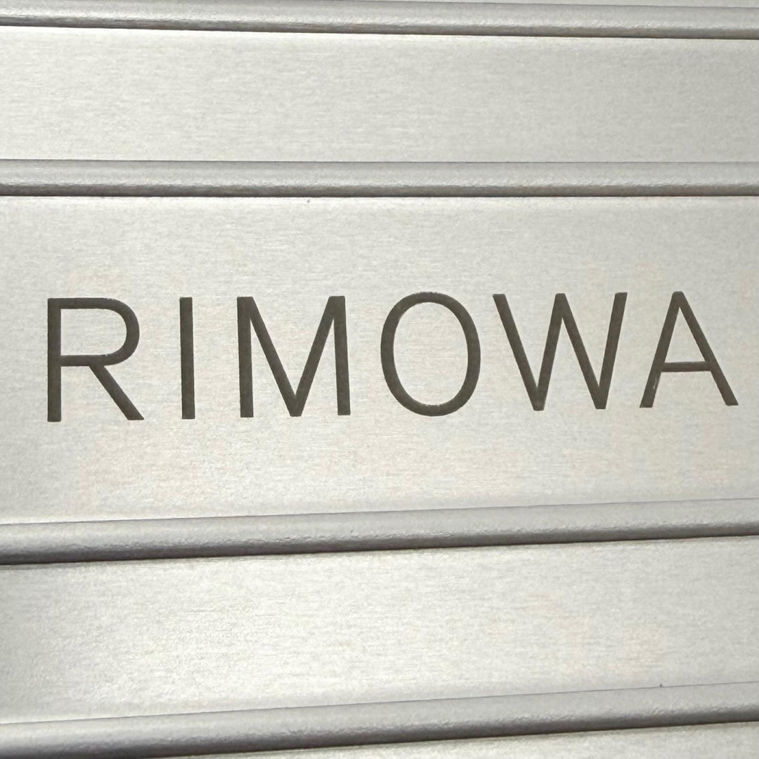 美品▼DIOR RIMOWA ディオールオム リモワ 2DRCA295YWT パーソナル アルミニウム レザー ショルダーバッグ ブルー ネイビー ドイツ製