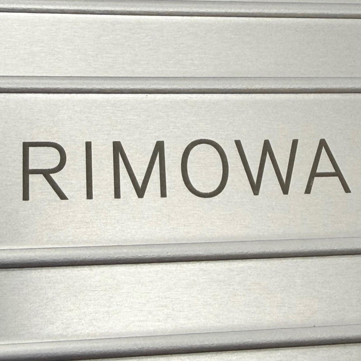 美品▼DIOR RIMOWA ディオールオム リモワ 2DRCA295YWT パーソナル アルミニウム レザー ショルダーバッグ ブルー ネイビー ドイツ製
