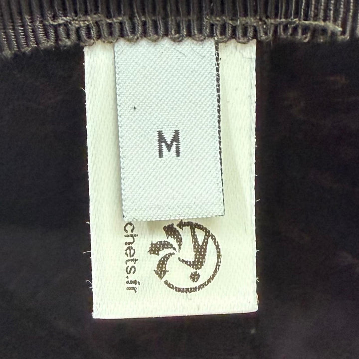 美品▼BERLUTI ベルルッティ B Thabor レザーバイザー エンブロイダリー カシミヤ 公式掲載中 ベースボールキャップ M 正規 定価112200円