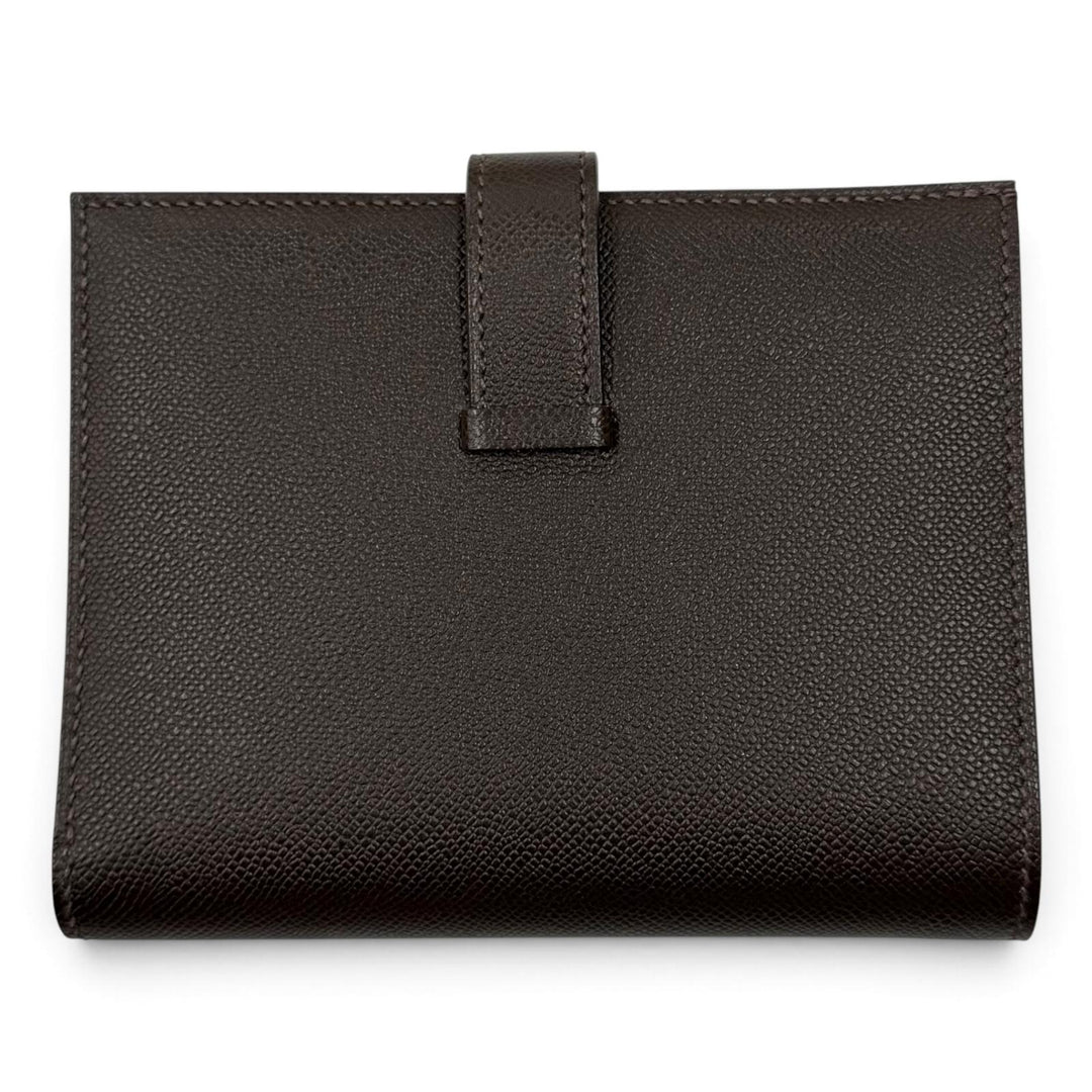 未使用品★HERMES エルメス ベアン コンパクト ベブラン ヴォーマダム ゴールド金具 二つ折り財布 K刻印 フランス製 レディース 箱付き