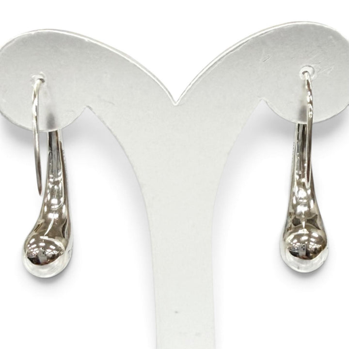 美品★TIFFANY&amp;Co. ティファニー エルサペレッティ ティアドロップ ピアス 925 アクセサリー シルバー スペイン製 重量6.6g レディース