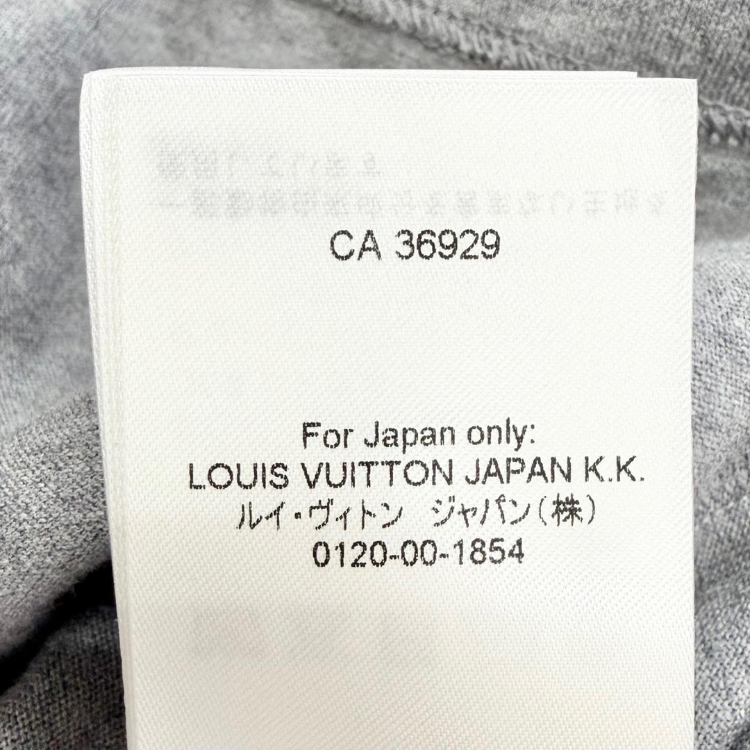 極美品△LOUIS VUITTON ルイヴィトン 26AW 1AJZE4 ノーティカル スカーフ クロップトップ コットンジャージー 半袖Ｔシャツ S 正規品