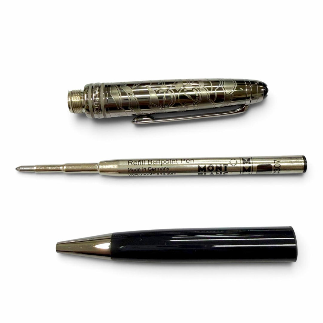 極美品▼MONTBLANC モンブラン マイスターシュテュック アラウンド ザ ワールド イン 80デイズ ドゥエ クラシック 現行品 ボールペン
