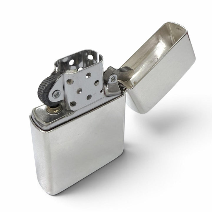未使用品▼ZIPPO ジッポ 2020年製 スターリングシルバー デッドストック 喫煙具 オイルライター シルバー USA製 総重量73.16g メンズ